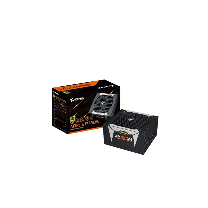 GIGABYTE AORUS P750W 750W, PC-Netzteil(schwarz, 4x PCIe, Kabel-Management, 750 Watt)