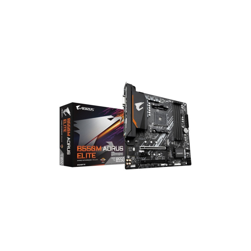 GIGABYTE B550M AORUS ELITE, Mainboard