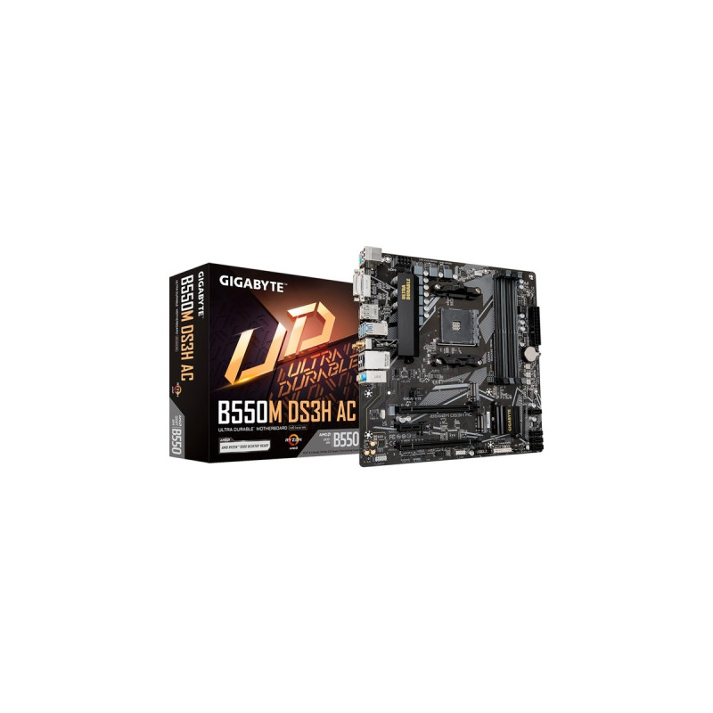 GIGABYTE B550M DS3H AC, Mainboard(Outlet)