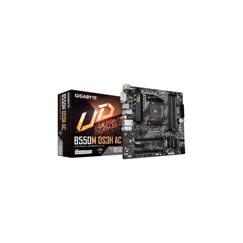 GIGABYTE B550M DS3H AC, Mainboard