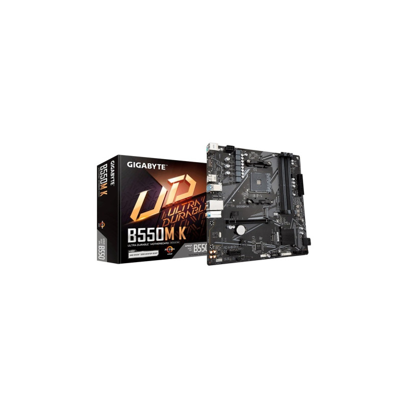 GIGABYTE B550M K, Mainboard