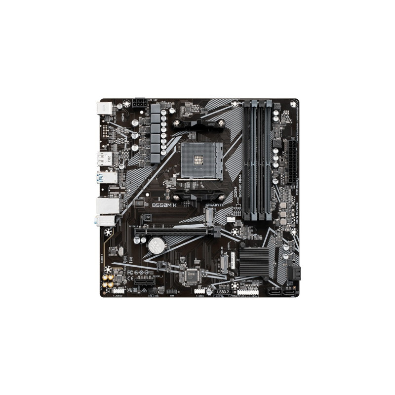 GIGABYTE B550M K, Mainboard