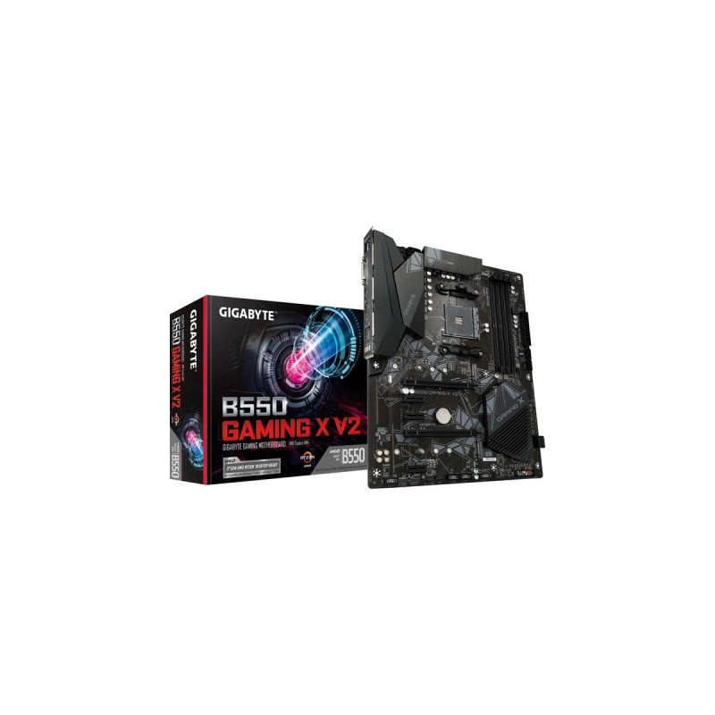 GIGABYTE B550 GAMING X V2, Mainboard(schwarz)
