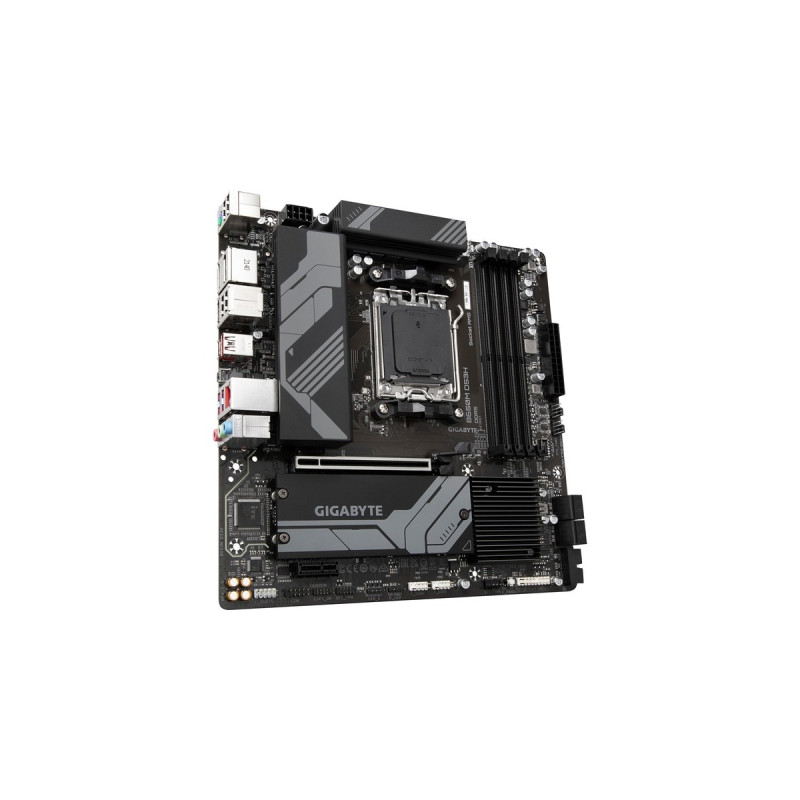 GIGABYTE B650M DS3H, Mainboard(dunkelbraun)