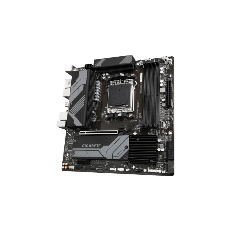 GIGABYTE B650M DS3H, Mainboard(dunkelbraun)