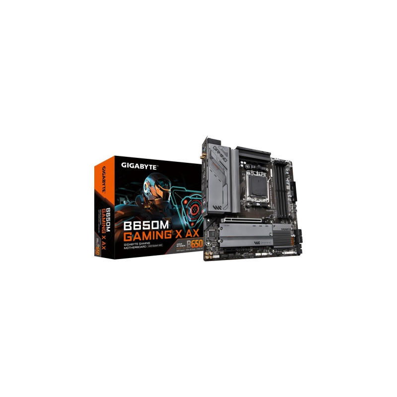 GIGABYTE B650M GAMING X AX, Mainboard(dunkelbraun)