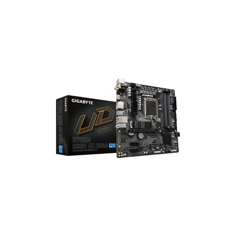GIGABYTE B760M DS3H AX DDR4, Mainboard