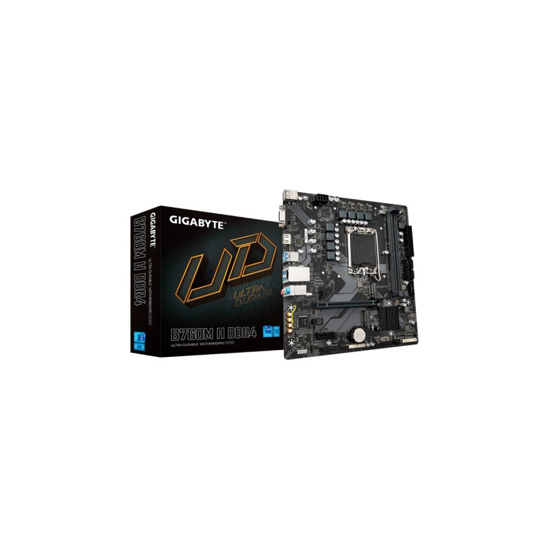 GIGABYTE B760M H DDR4, Mainboard