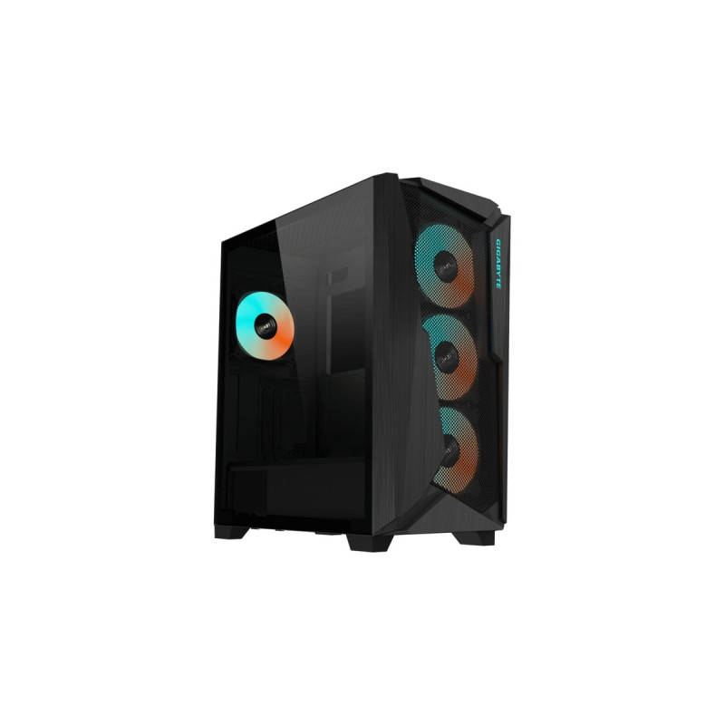 GIGABYTE C301 GLASS, Tower-Gehäuse(schwarz, Tempered Glass)