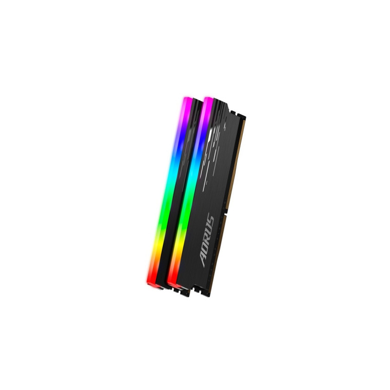 GIGABYTE DIMM 16 GB DDR4-3733 (2x 8 GB) Dual-Kit, Arbeitsspeicher(grau, GP-ARS16G37, AORUS RGB, INTEL XMP)