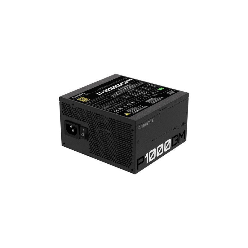 GIGABYTE GP-P1000GM 1000W, PC-Netzteil(schwarz, 6x PCIe, Kabel-Management, 1000 Watt, Outlet)