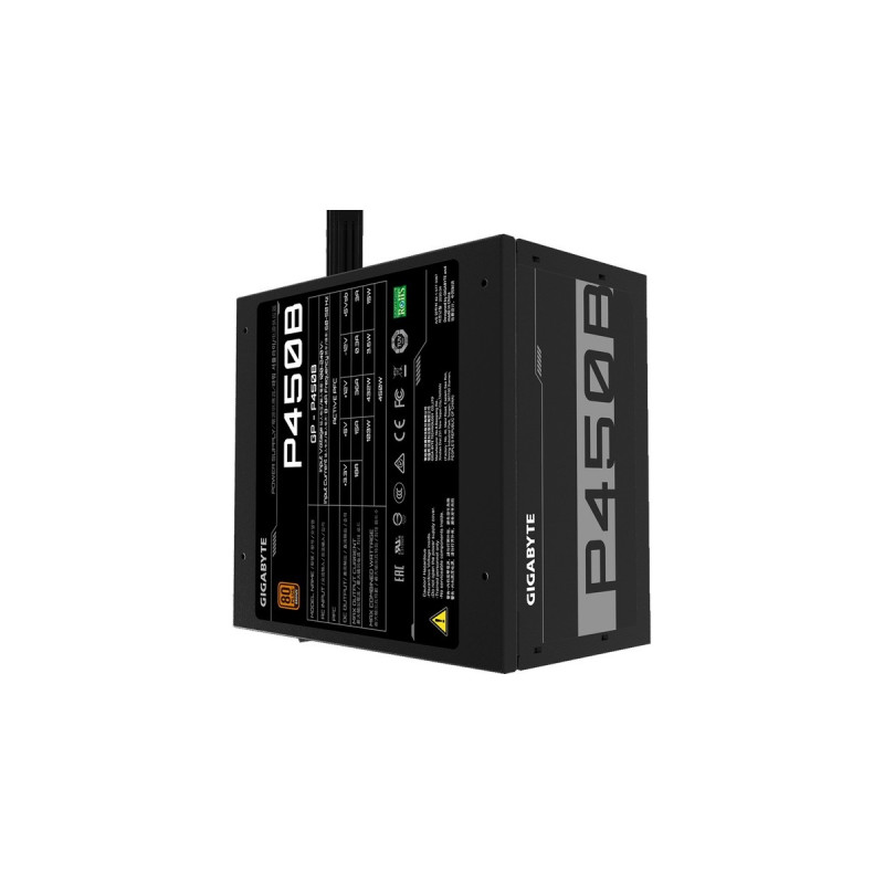 GIGABYTE GP-P450B, PC-Netzteil(schwarz, 2x PCIe, 450 Watt)