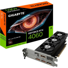 GIGABYTE GeForce 4060 OC Low Profile 8G, Grafikkarte(weiß, DLSS 3, 2x DisplayPort, 2x HDMI 2.1)