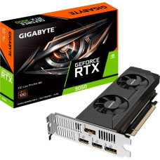 GIGABYTE GeForce RTX 3050 OC LP 6G, Grafikkarte(2x DisplayPort, 2x HDMI 2.1)