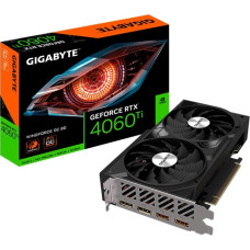 GIGABYTE GeForce RTX 4060 Ti WINDFORCE 2 OC 8G, Grafikkarte(schwarz, DLSS 3, 2x DisplayPort, 2x HDMI 2.1a)
