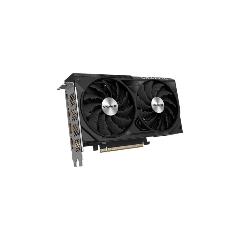 GIGABYTE GeForce RTX 4060 Ti WINDFORCE 2 OC 8G, Grafikkarte(schwarz, DLSS 3, 2x DisplayPort, 2x HDMI 2.1a)