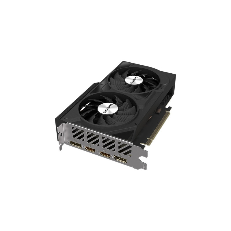 GIGABYTE GeForce RTX 4060 WINDFORCE 2 OC, Grafikkarte(DLSS 3, 2x DisplayPort, 2x HDMI 2.1)