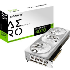 GIGABYTE GeForce RTX 4070 AERO OC V2 12G, Grafikkarte(DLSS 3, 3x DisplayPort, 1x HDMI 2.1)