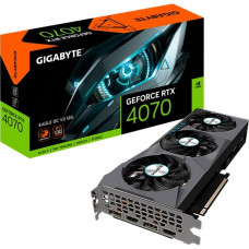 GIGABYTE GeForce RTX 4070 EAGLE OC V2 12G, Grafikkarte(schwarz, DLSS 3, 3x DisplayPort, 1x HDMI 2.1)