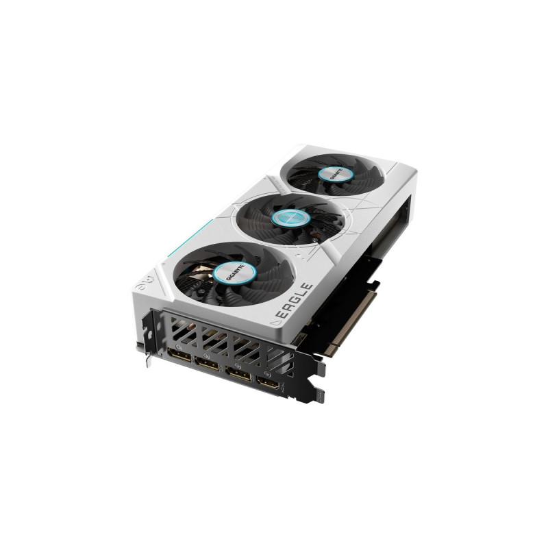 GIGABYTE GeForce RTX 4070 SUPER EAGLE OC ICE 12G, Grafikkarte(weiß, DLSS 3, 3x DisplayPort, 1x HDMI 2.1)