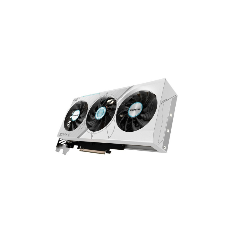 GIGABYTE GeForce RTX 4070 SUPER EAGLE OC ICE 12G, Grafikkarte(weiß, DLSS 3, 3x DisplayPort, 1x HDMI 2.1)