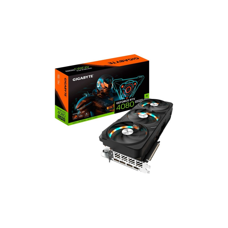 GIGABYTE GeForce RTX 4080 SUPER GAMING OC 16G, Grafikkarte(DLSS 3, 3x DisplayPort, 1x HDMI 2.1)