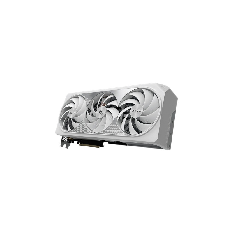 GIGABYTE GeForce RTX 4090 AERO OC 24G, Grafikkarte(weiß/silber, DLSS 3, 3x DisplayPort, 1x HDMI 2.1)