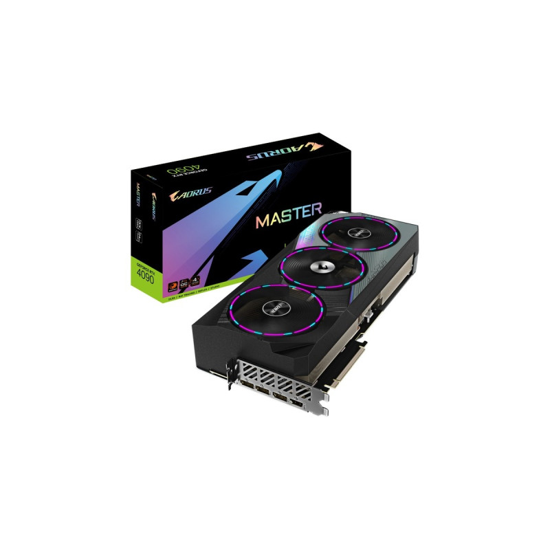 GIGABYTE GeForce RTX 4090 AORUS MASTER 24G, Grafikkarte(DLSS 3, 3x DisplayPort, 1x HDMI 2.1)