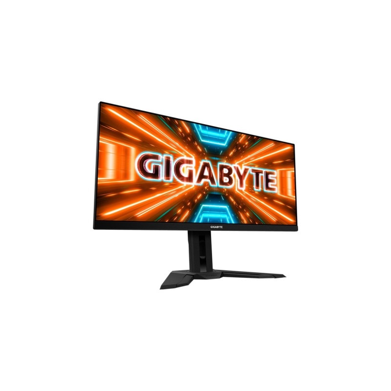 GIGABYTE M34WQ, Gaming-Monitor(86 cm (34 Zoll), schwarz, WQHD, IPS, HDR, AMD Free-Sync, 144Hz Panel)