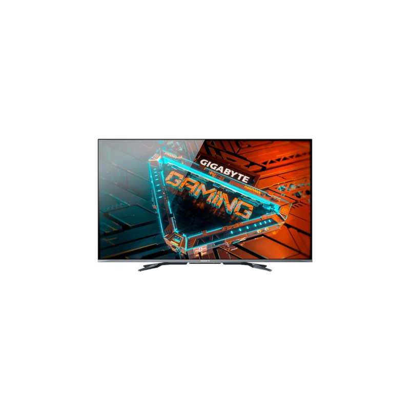 GIGABYTE S55U, Gaming-Monitor(139 cm (55 Zoll), schwarz, UltraHD/4K, VA, HDMI 2.1, AMD Free-Sync, 120Hz Panel)