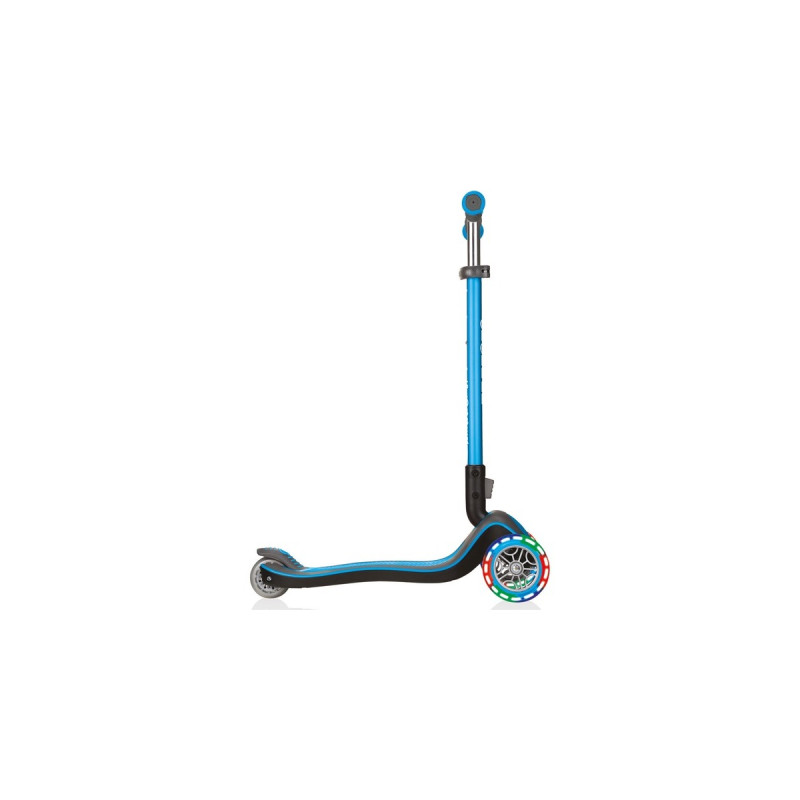 GLOBBER Elite Deluxe mit Leuchtrollen, Scooter(hellblau, Outlet)