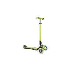 GLOBBER Elite Deluxe mit Leuchtrollen, Scooter(hellgrün)