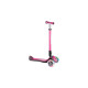 GLOBBER Elite Deluxe mit Leuchtrollen, Scooter(pink/schwarz)