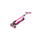 GLOBBER Elite Deluxe mit Leuchtrollen, Scooter(pink/schwarz)