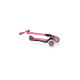 GLOBBER Elite Deluxe mit Leuchtrollen, Scooter(pink/schwarz)