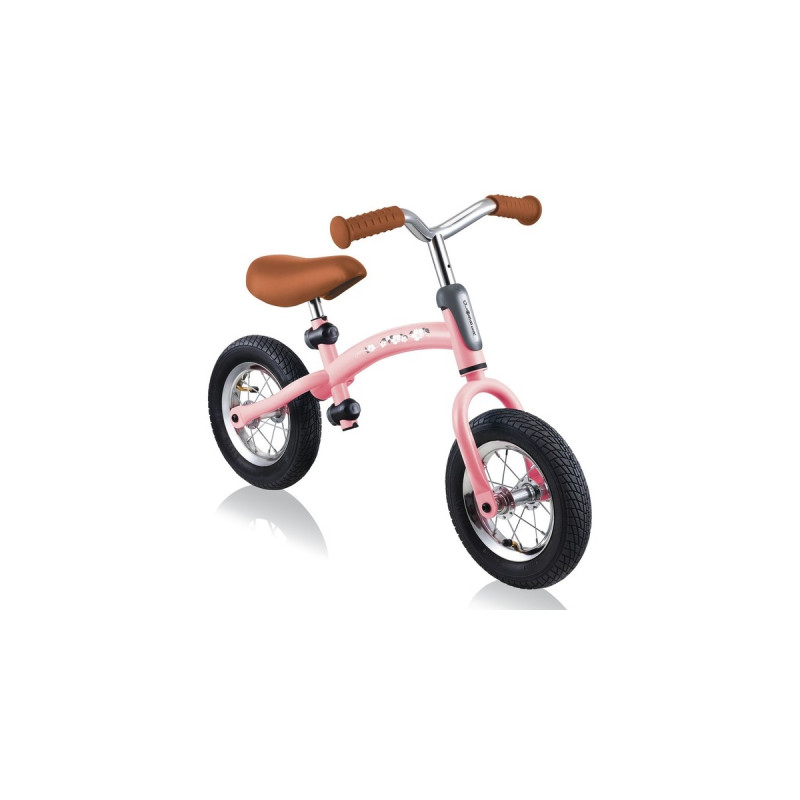 GLOBBER Go Bike Air, Laufrad(pink, mit Luftreifen)