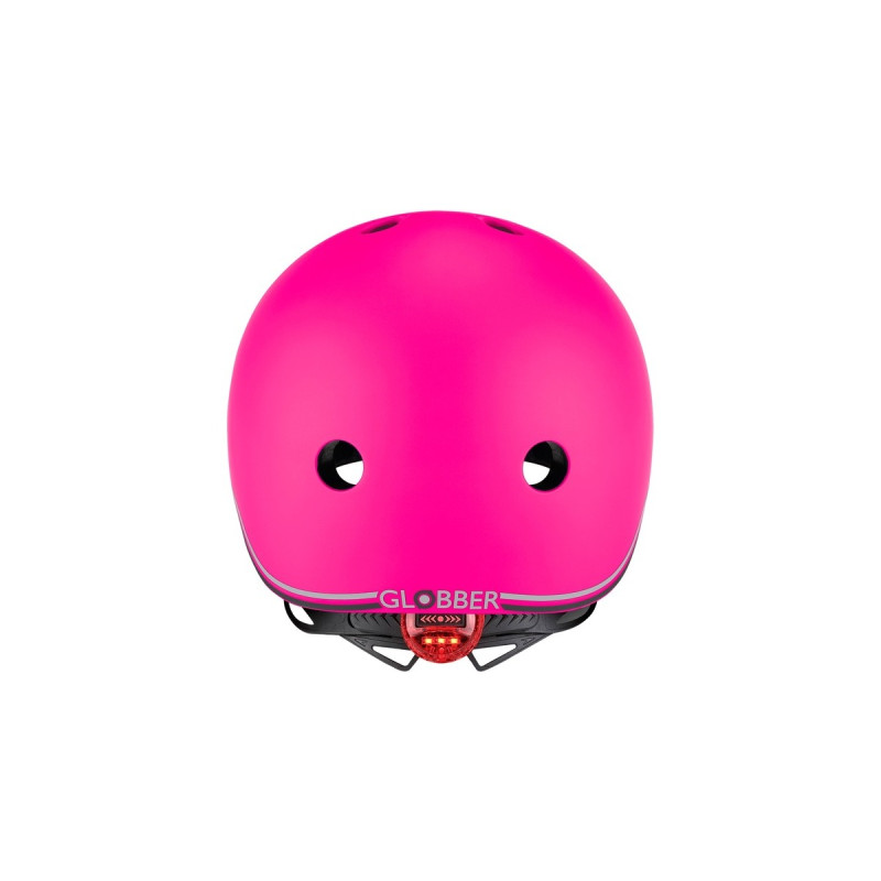 GLOBBER Go Up Lights, Helm(pink, XXS/XS, 45 - 51 cm)