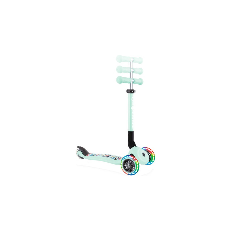 GLOBBER Junior Foldable Fantasy Lights, Scooter(mint, mint-Tribal)