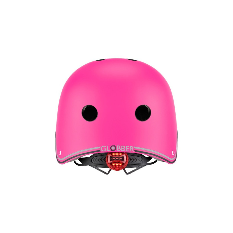 GLOBBER Primo Lights, Helm(pink, XS/S, 48 - 53 cm)