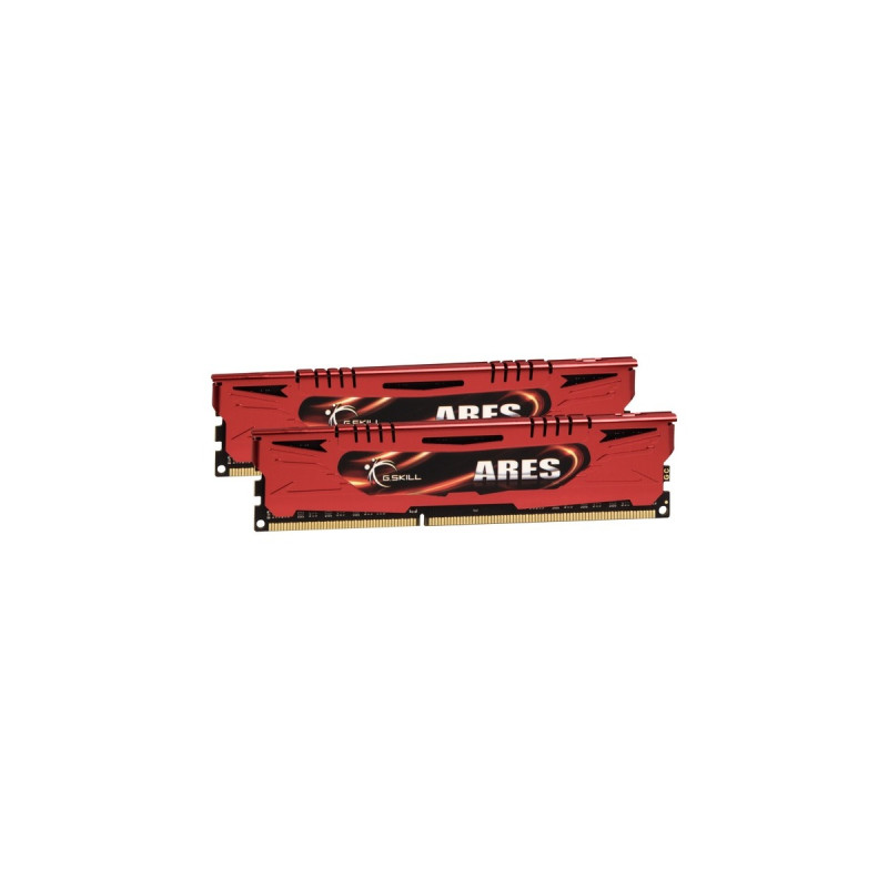 G.Skill DIMM 16 GB DDR3-1600 (2x 8 GB) Dual-Kit, Arbeitsspeicher(F3-1600C9D-16GAR, Ares, INTEL XMP, Retail)