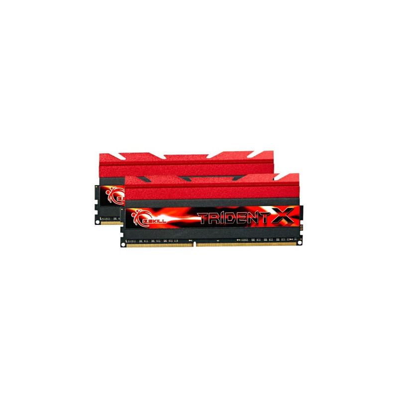 G.Skill DIMM 16 GB DDR3-2400 (2x 8 GB) Dual-Kit, Arbeitsspeicher(F3-2400C10D-16GTX, TridentX, INTEL XMP, Retail)