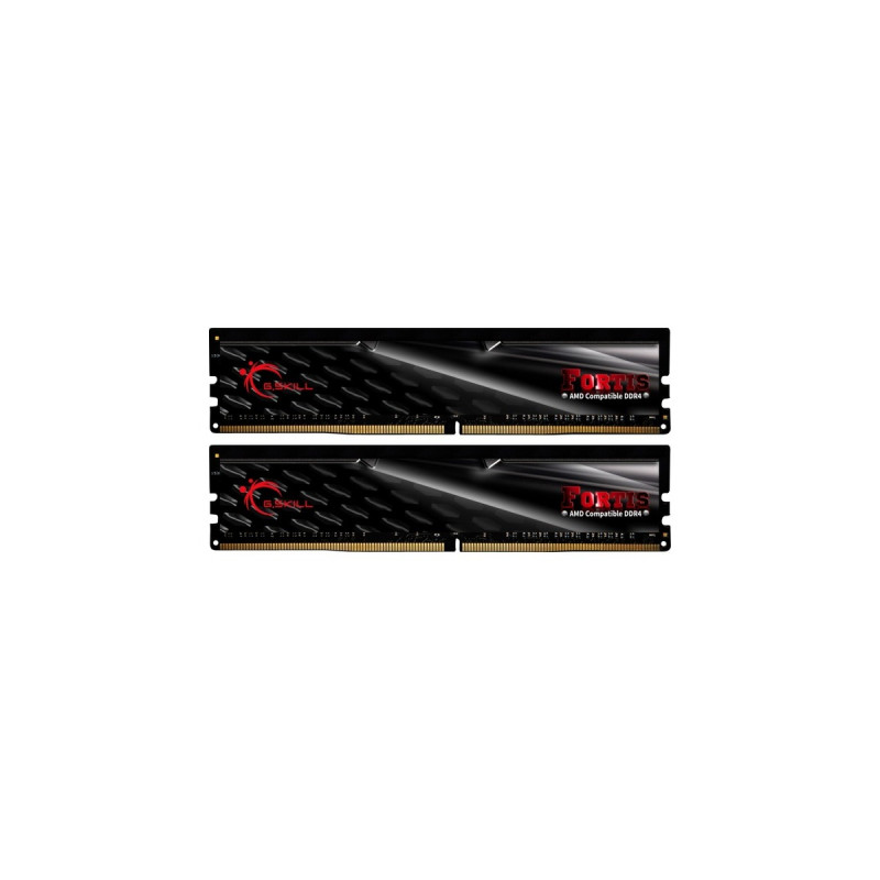 G.Skill DIMM 16 GB DDR4-2400 (2x 8 GB) Dual-Kit, Arbeitsspeicher(F4-2400C15D-16GFT, FORTIS, INTEL XMP)