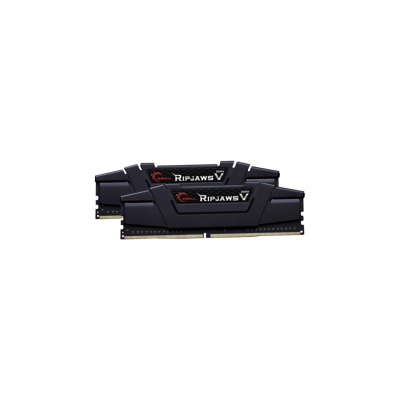 G.Skill DIMM 16 GB DDR4-3200 (2x 8 GB) Dual-Kit, Arbeitsspeicher(grau, F4-3200C16D-16GVGB, Ripjaws V, INTEL XMP)