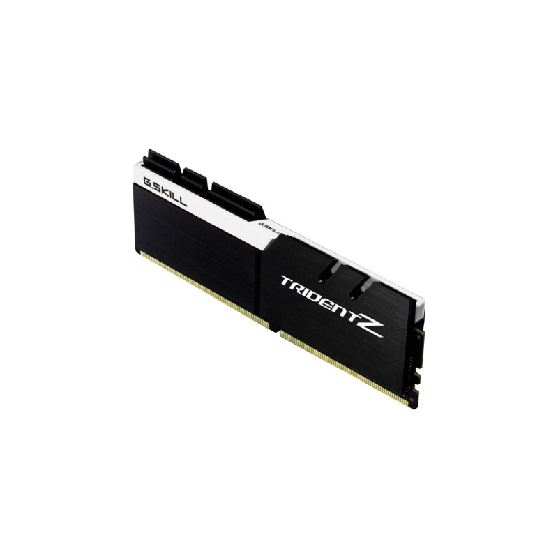 G.Skill DIMM 16 GB DDR4-4133 (2x 8 GB) Dual-Kit, Arbeitsspeicher(schwarz/weiß, F4-4133C19D-16GTZKW, Trident Z, INTEL XMP)