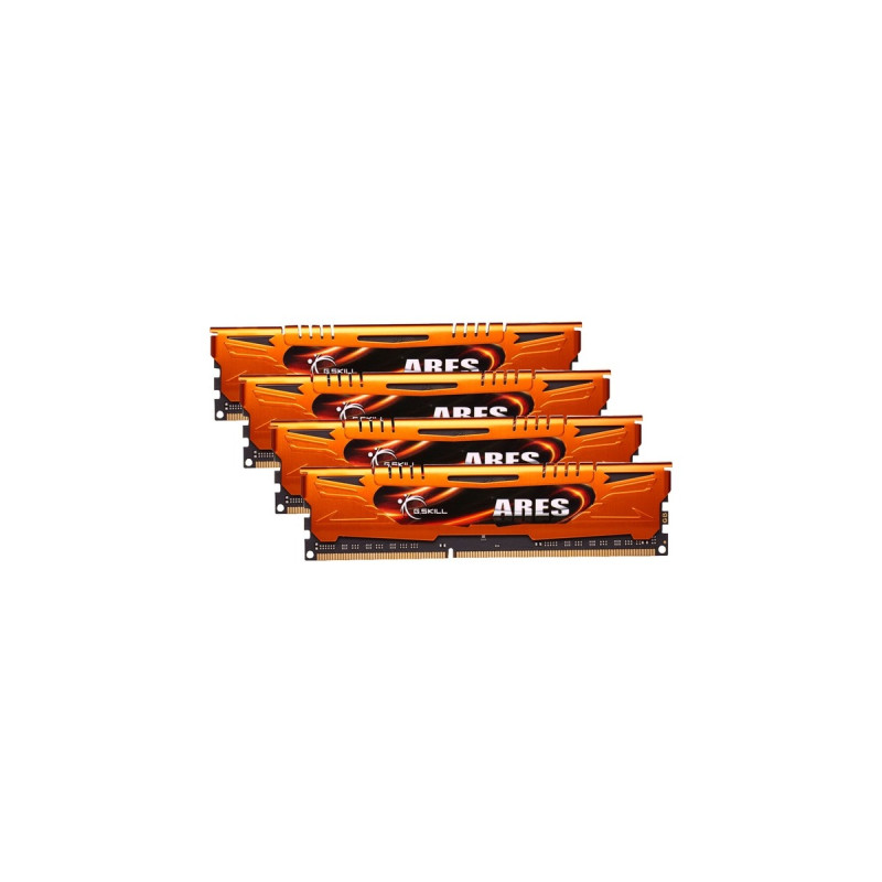 G.Skill DIMM 32 GB DDR3-1600 (4x 8 GB) Quad-Kit, Arbeitsspeicher(F3-1600C10Q-32GAO, Ares, INTEL XMP, Lite Retail)