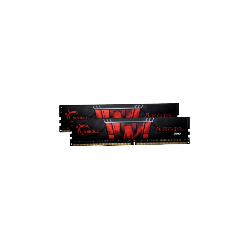 G.Skill DIMM 32 GB DDR4-3000 (2x 16 GB) Dual-Kit, Arbeitsspeicher(schwarz, F4-3000C16D-32GISB, Aegis, INTEL XMP)
