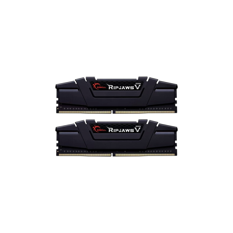 G.Skill DIMM 32 GB DDR4-3200 (2x 16 GB) Dual-Kit, Arbeitsspeicher(weiß, F4-3600C18D-32GVW, Ripjaws V, INTEL XMP)