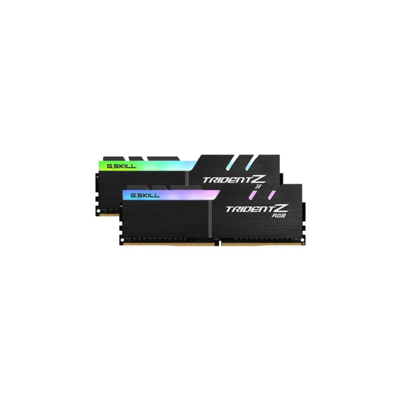G.Skill DIMM 32 GB DDR4-3200 (2x 16 GB) Dual-Kit, Arbeitsspeicher(schwarz, F4-3200C16D-32GTZRX, Trident Z RGB, INTEL XMP)