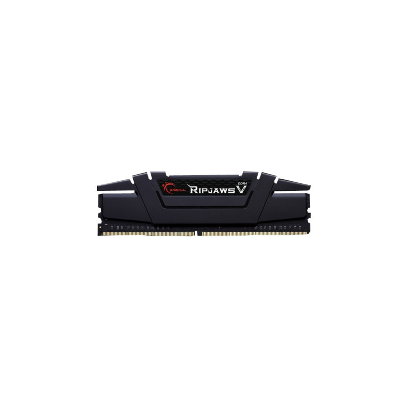 G.Skill DIMM 32 GB DDR4-3200 (2x 16 GB) Dual-Kit, Arbeitsspeicher(schwarz, F4-3200C16D-32GVK, Ripjaws V, INTEL XMP)