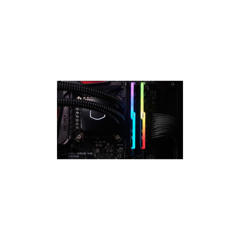 G.Skill DIMM 32 GB DDR4-3200 (2x 16 GB) Dual-Kit, Arbeitsspeicher(schwarz, F4-3200C16D-32GTZR, Trident Z RGB, INTEL XMP)